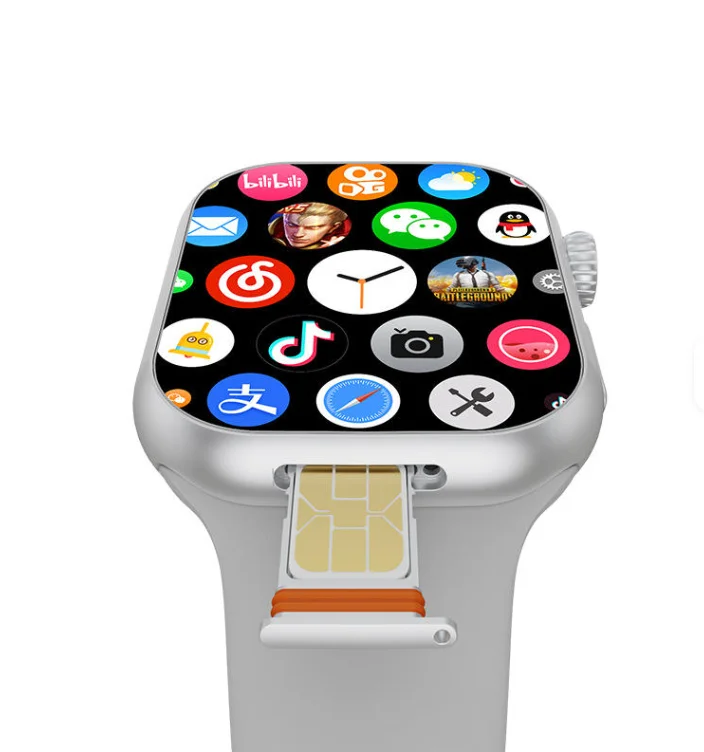 CD20MAX W527 Processor 5G SIM Card Insertion Smartwatch 4G+32G Memory Rotating Camera 2.06"AMOLED Screen 1880mAh Battery - Image 2