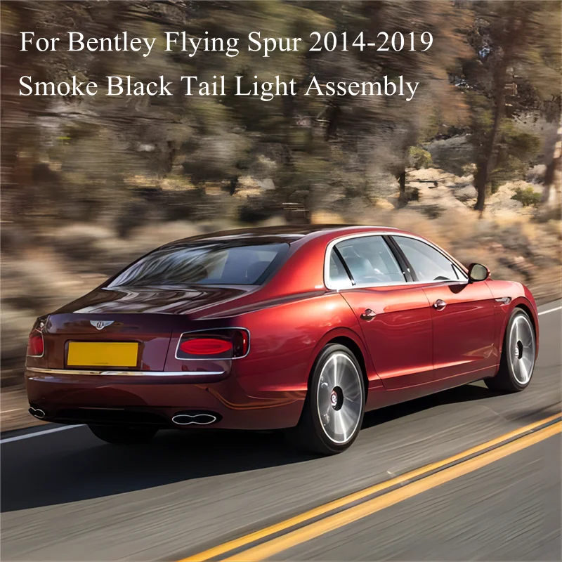 Tail Light Assembly for Bentley Flying Spur 2014-2019 Smoke Rear Lamp 4W0945096 Tail Lamp Left Right Side Auto Parts Accessories - Image 3