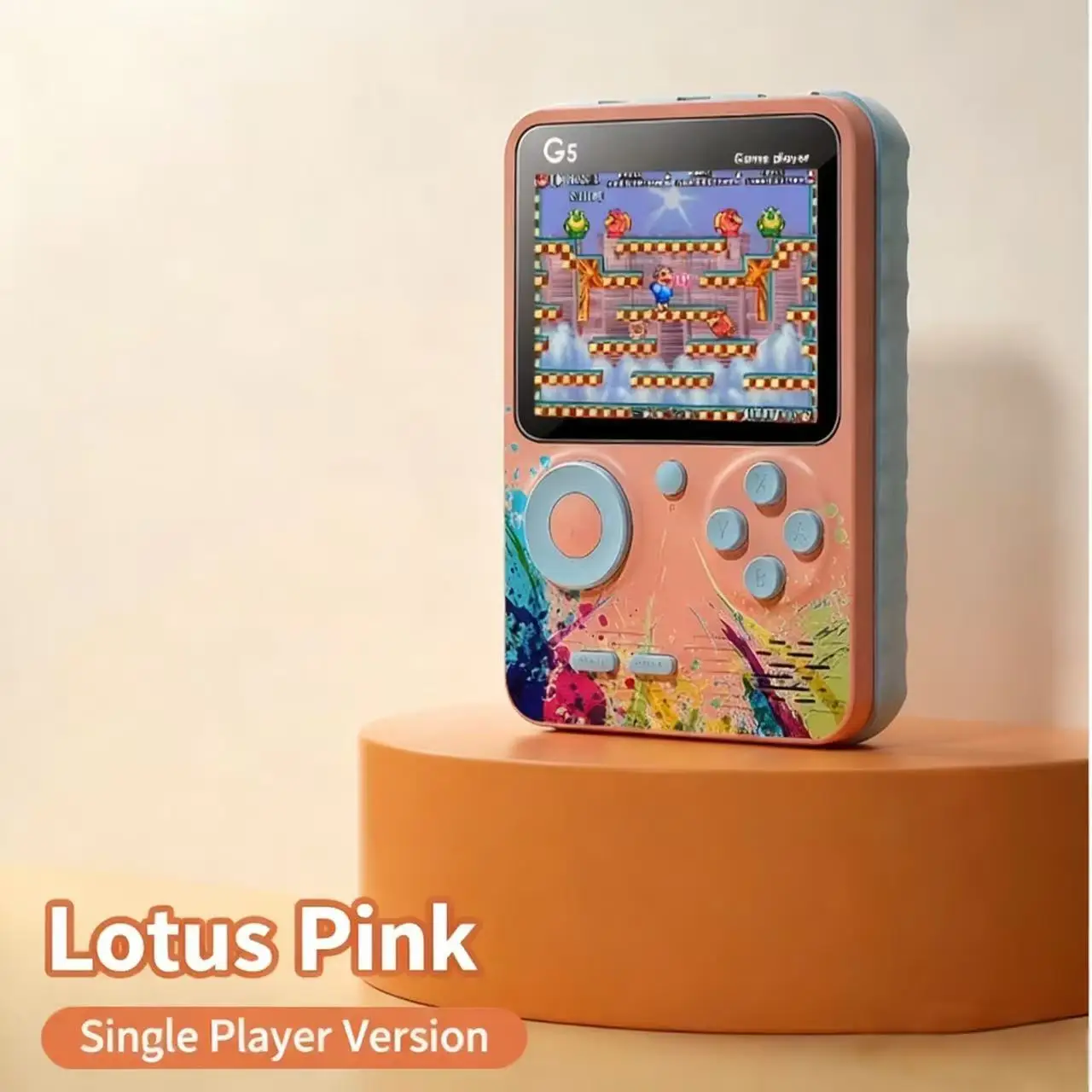 Macron Color Classic Retro Game Console, Portable and Sensitive, Can Be Used for Two People Pack of 5 - Image 3