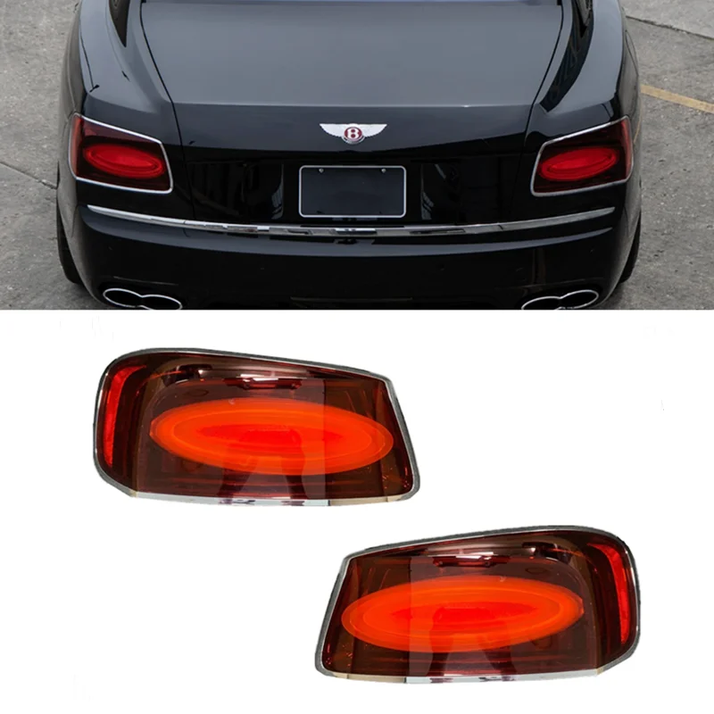 Tail Light Assembly for Bentley Flying Spur 2014-2019 Smoke Rear Lamp 4W0945096 Tail Lamp Left Right Side Auto Parts Accessories - Image 2