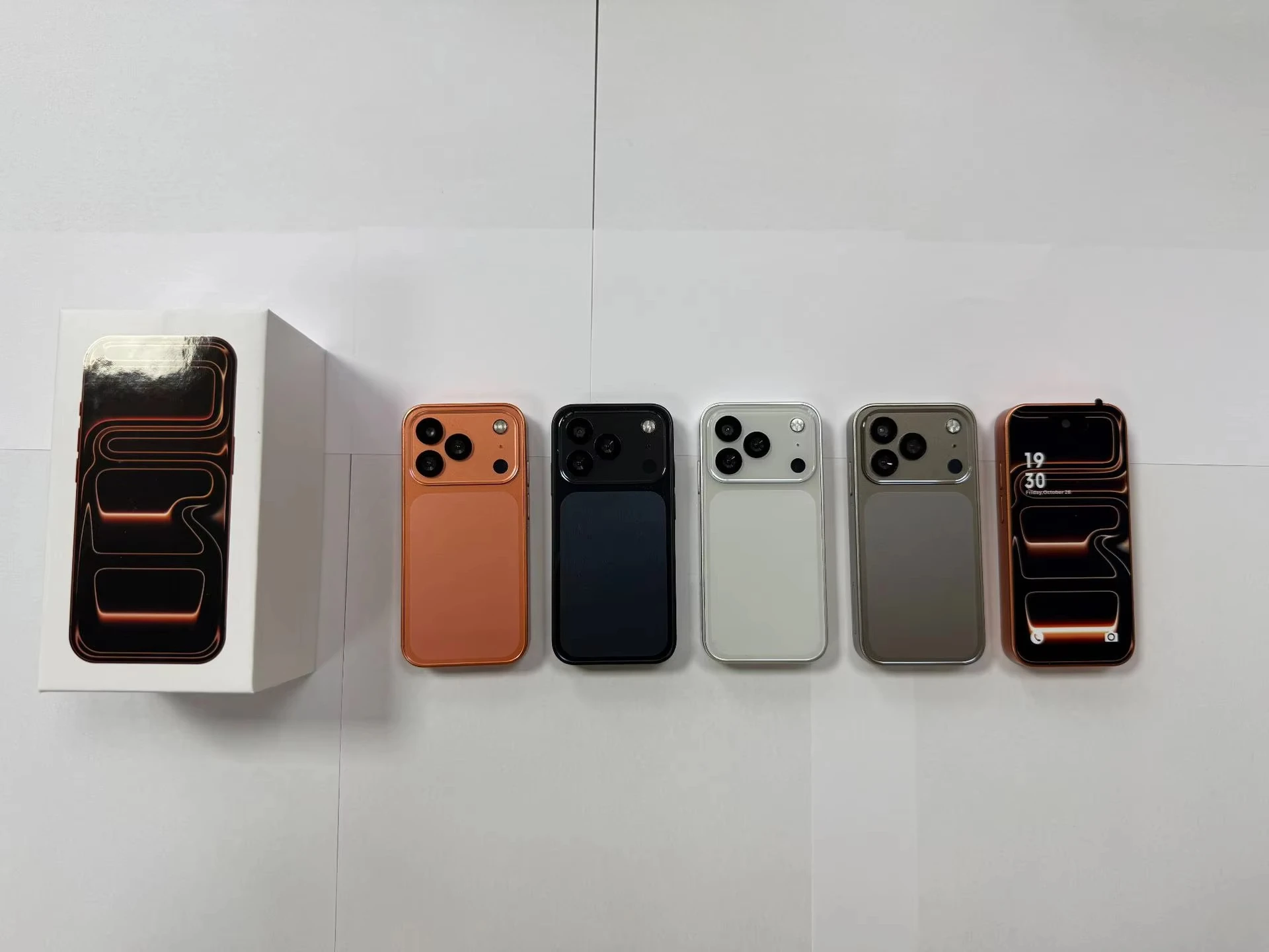 17Promax Mini Orange Mini Smartphone 4G+128GB FHD LTE Android 15 OLED 120Hz Full Cross-Border Stock Wholesale Global Version - Image 4