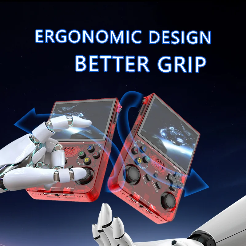 New Version R36XX R36S PS Retro Mini Portable Video Handheld Game Players R36XX Console 64GB 128GB With Games 15000+ R36s - Image 4