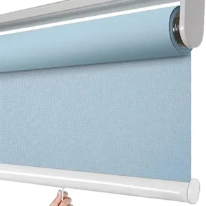 100% Blackout Customized Cordless Spring Roller Blinds Automatic Manual Cordless Roller Blinds Spring Roller Shades