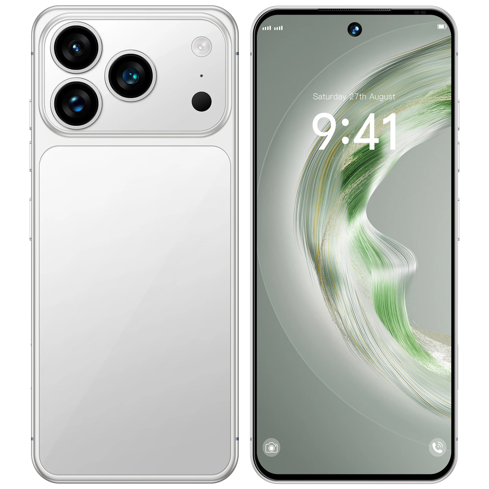 New I17 Pro Max 5G Android Smartphone with 7.3-Inch Display 8GB+256GB Storage Cheap Cellphone OEM17 - Image 2