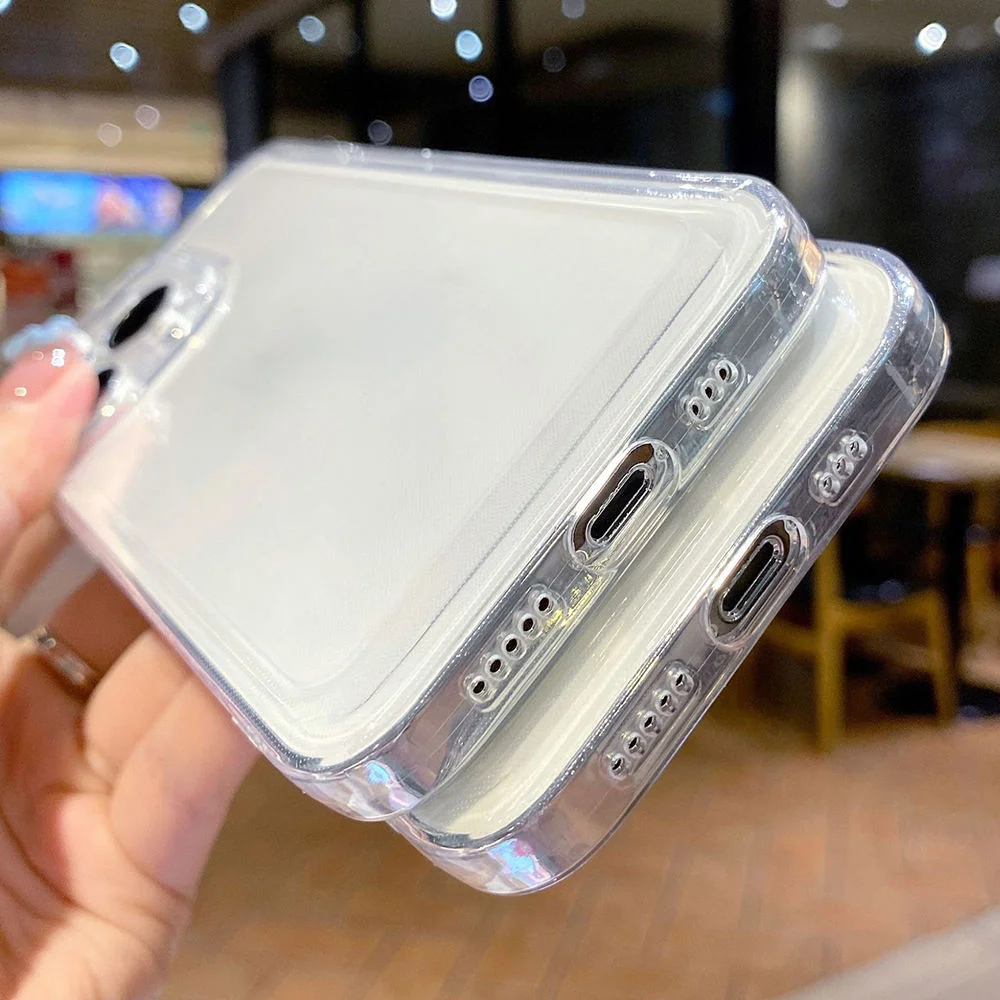 Transparent Case Mobile Phone Cases 13 14 15 16 17 Pro Max Air Shockproof Mobile Cover for iPhone 12 Pack of 10 - Image 4