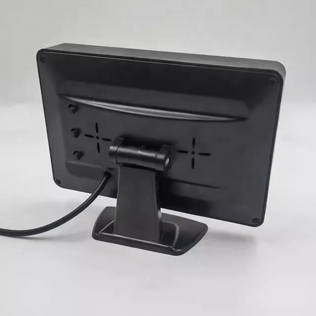 Mini Desktop Monitor 4.3 Inch TFT-LCD Display Car Screen 2 AV Video Input Rear View System Reverse Image 9V-35V Wide Voltage - Image 4