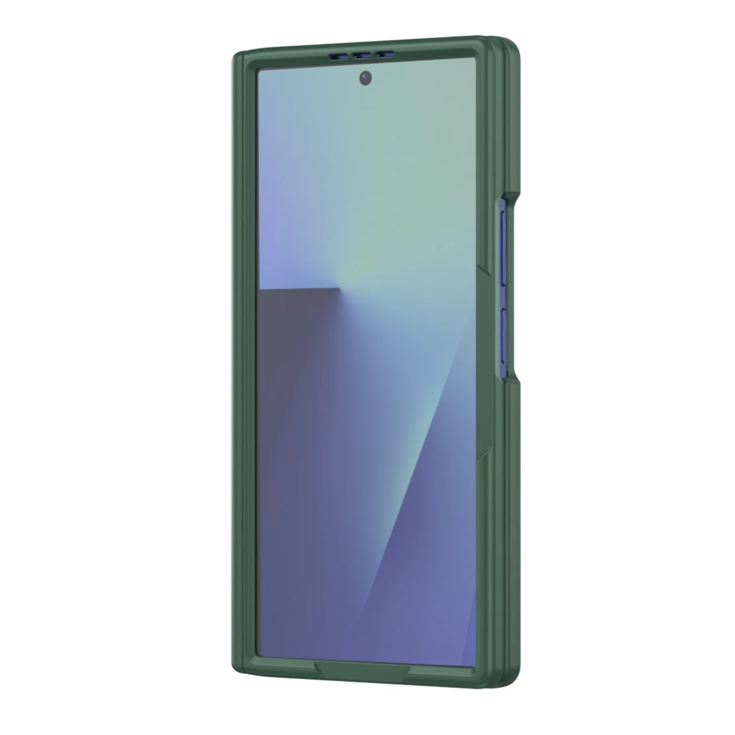 Rugged Shockproof Bumper Cell Case Slim Translucent Matte Magnetic Case Back Cover for Samsung Galaxy Z Fold 7 Pack of 50 - Image 2