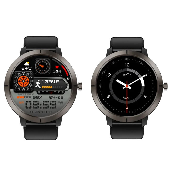 New GPS Smartwatch 1.32" AMOLED Smart Watch 5ATM Water Resistant Outdoor Sport Activity Fitness Tracker Smart Watches Pack of 3