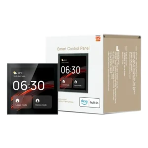 Tuya Smart Home Control Panel 4 Inch Zigbee Hub Built in With Tuya Multimode Gateway and Alexa Voice Control Multiple Function