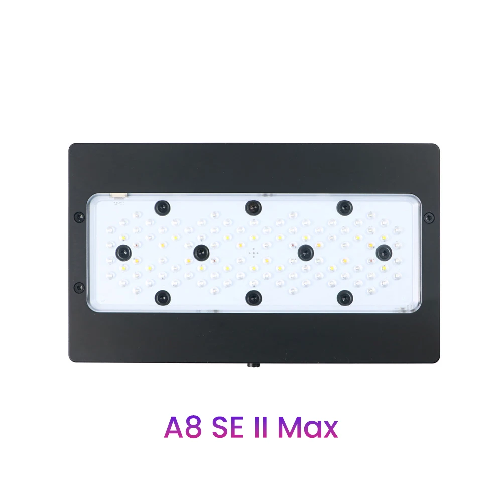 A8SE II Max/Blue 2.0 Generation 240W Full Spectrum Marine LED Light Seawater Coral Reef Fish Tank Lamp WiFi App Programmable - Image 4