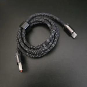 Free Custom Logo Extra Thick Strong Robust Durable Nylon Braided Weave USB to USB Type C Cables Pack of 100