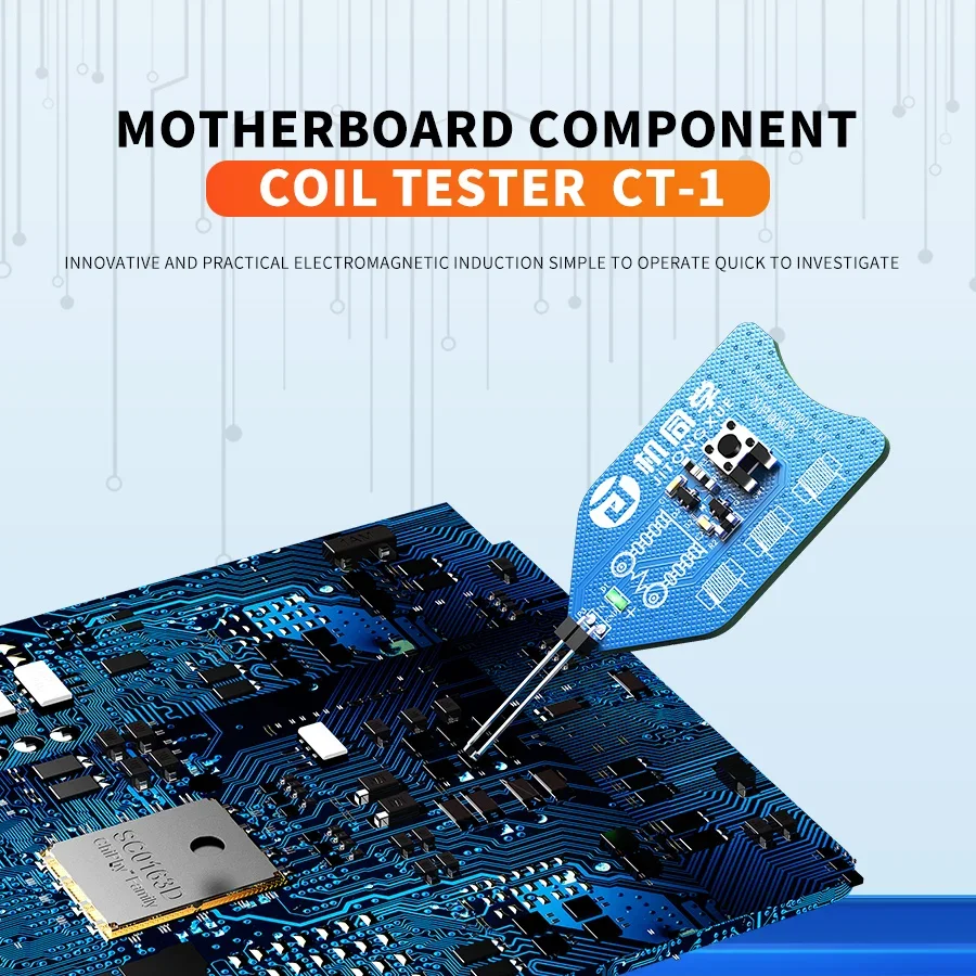 JITONGXUE CT-1 Motherboard Electromagnetic Induction Tester for Mobile Phone Repair Motherboard PCB Testing Troubleshooting Tool - Image 3