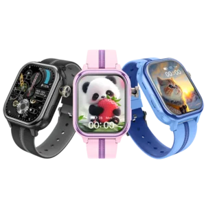 D52 Watch with AI Face Unlock Big Memory More APP Downloads HD Rotate Camera GPS WiFi Location 4G 5G Network Two Way Call Pack of 2