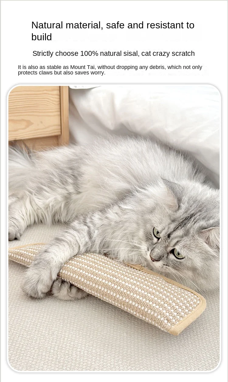 Fine Erta Catnip Throw Pillows for Self-entertainment and Boredom, Sisal cat Scratch Pads, Catnip Toys, Pet Toys, Pet Supplies Pack of 20 - Image 4