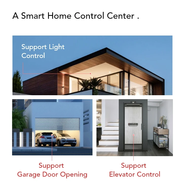 Home Villa Gate in Wall 2 Way Talking Wired Doorbell Camera Intercom System Steel Doorbell Button 4 Wire Video Door Phones Pack of 2 - Image 4