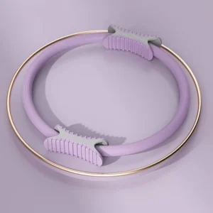 Yoga Fitness Magic Circle Pilates Ring for Toning Thighs,Abs and Legs With Resistance Bands and Mini Ball Set Pack of 10