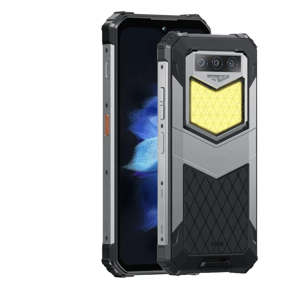 Wp26 Rugged Cell Phone 8+256GB 10000mAh Camping Light Android 13 Smartphone 20MP Night Vision Camera - Image 2