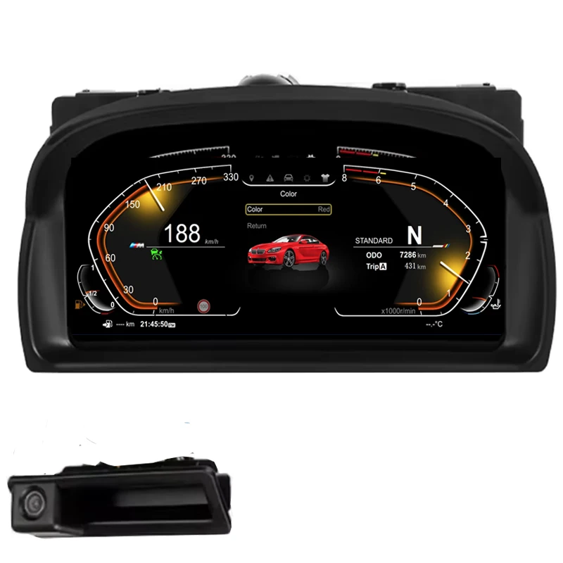 12.3" Digital LCD Dashboard Speedometer for BMW X1 E84 Instrument Cluster Virtual Cockpit HUD Head-Up Display Condition