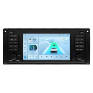 7 Inch Carplay Audio for BMW 5 Series E39 X5 E53 Video Player GPS Autoradio Multimedia Android 15 Auto Play 2 Din DSP Audio