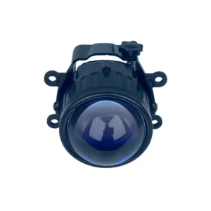 Lighting Focus 3 Inches LED Fog Light Projector Lens 55W 5000lm 6000k Triple Color Plug and Play Headlight for jetta A4