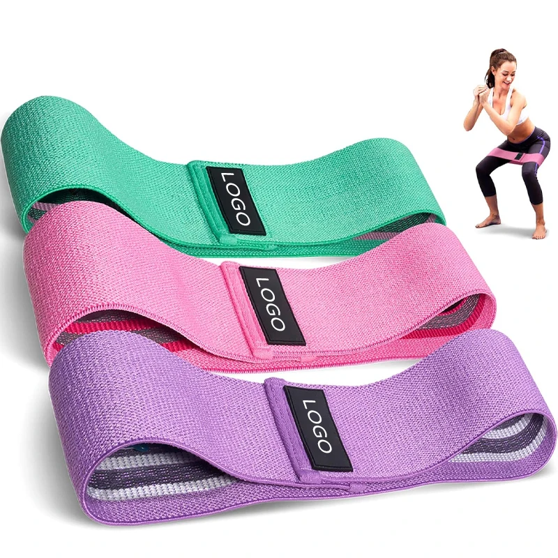 Customized Logo Fitness Exercise Trophy Hip Belt Set Exercise Ring Resistance Belt Yoga Ring Pilates Circle Pack of 50 - Image 2