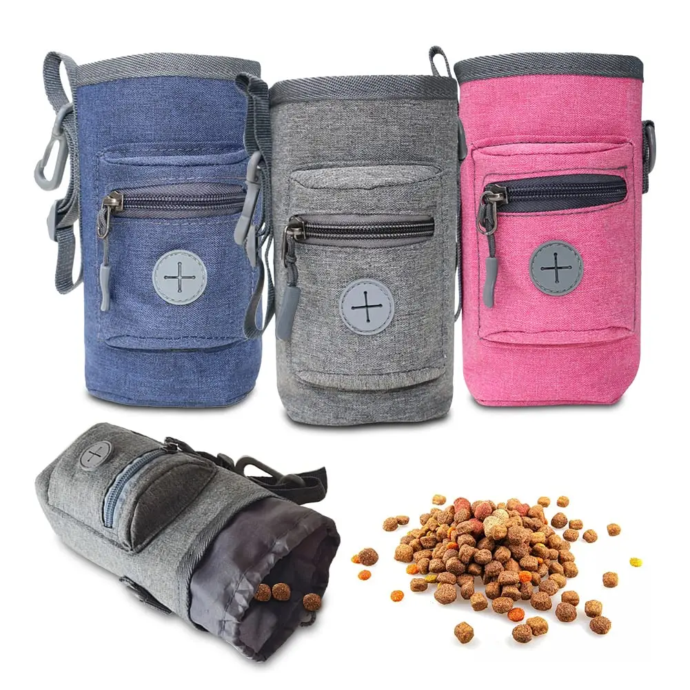 New Design Multi-Functional Dog Walking Bag - Pet Snack Treat Storage with Waste Bag Holder for Outdoor Training
