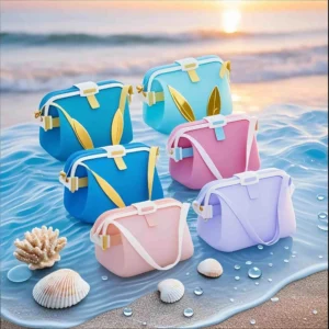 100% Leak-Proof Luxury Silicone Storage Container Carrying Food Bag for Efficient Food Packing