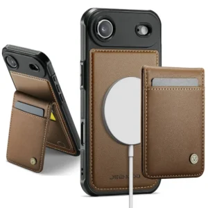 Business PU Wallet Card Holder Mobile Case Card Slot Leather Case 16 15 14 13 for iPhone 17 air Pack of 10