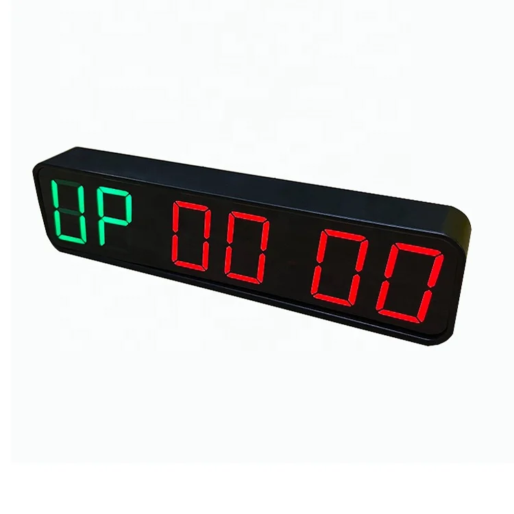 New Design 1.5 Inch 6 Digits Mini Workout Battery Gym Timer Magnetic Digital Stopwatch Timer Clock Pack of 10 - Image 2