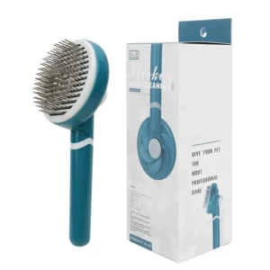 Premium Dog Slicker Brush Pet Dematting Stainless Steel Long Pin Brush Long Haired Brush for Dogs Pack of 10