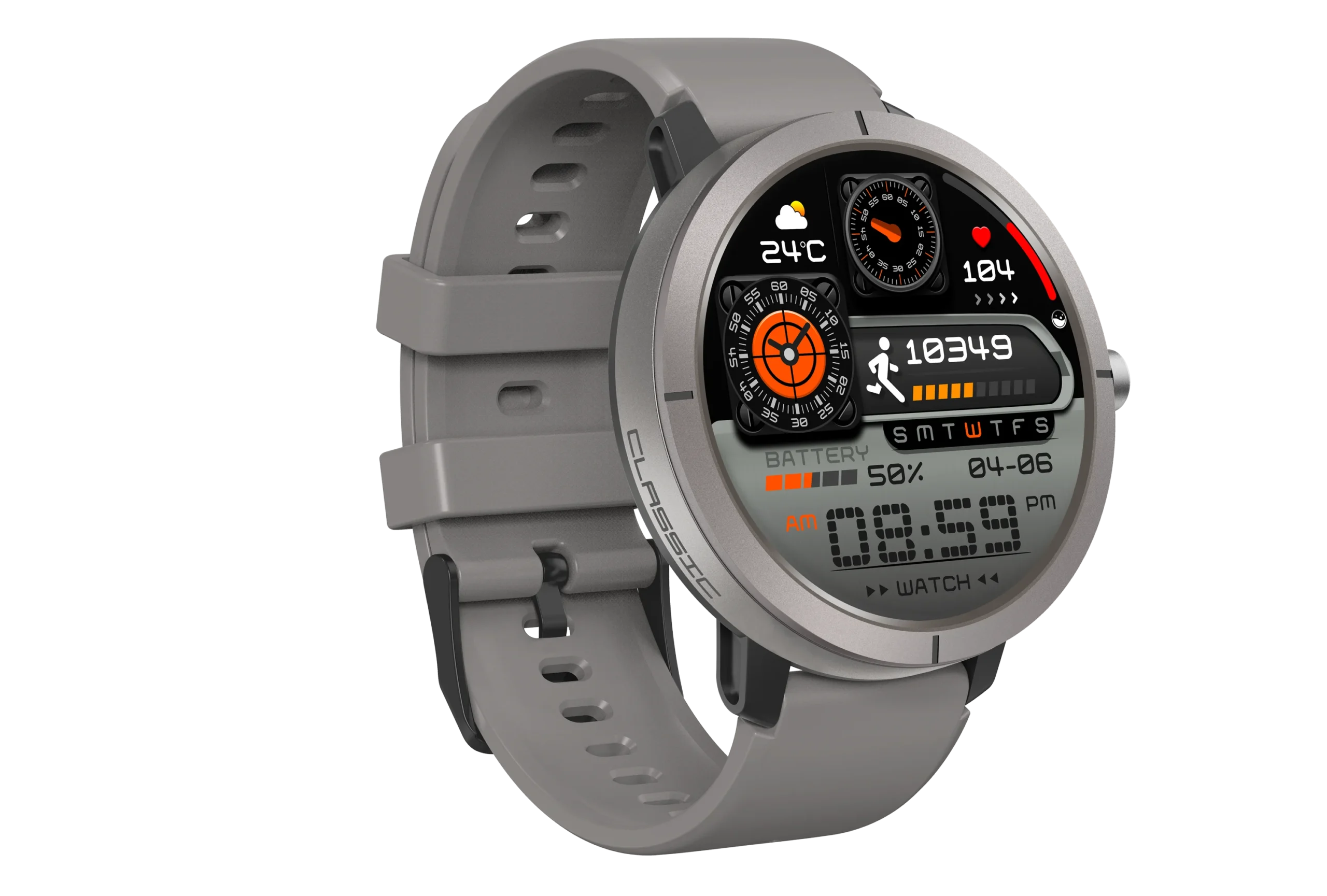 Real Time GPS Smart Watch with GPS Trajectory 1.32 ''AMOLED Fitness Tracker Compass Sport Reloj Inteligente Smart Watches Pack of 3 - Image 3