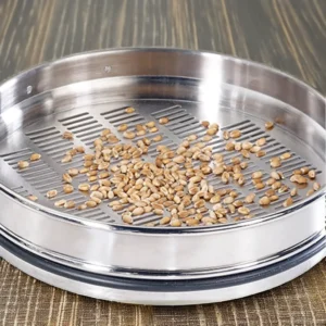 Fine Mesh Stainless Steel Flour Sieve Kitchen Food Oil Bean Powder Filter Screen Sifter for Baking Stainless Steel test Sieve