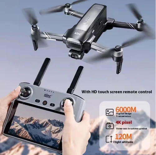 SJRC F22 S3 XR 4K GPS 5G Quadcopter with Screen Remote Control DRONES 3-Axis Gimbal 6KM Repeater FCC EIS HD Camera Drone - Image 4