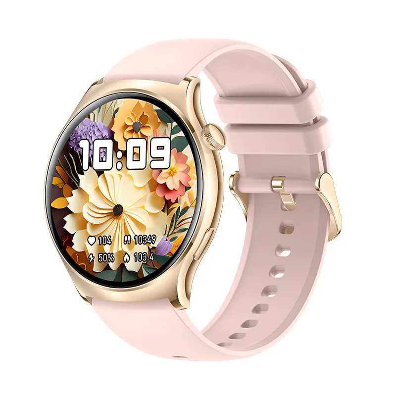 New I101 Women Fashion Talk Smart Watch Step Counting Heart Rate Blood Pressure Monitoring Multi-sport Smart Watch - Image 3