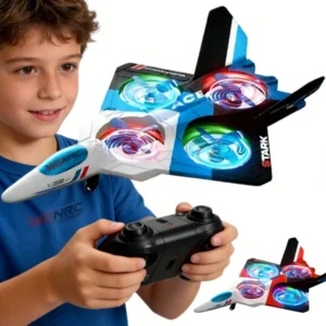 WGNRC V39 Long Flying Time Remote Control Stunt Aircraft,Rc Plane Radio Control Airplane Rc Glider,4 Channel Rc Stunt Jet Glider