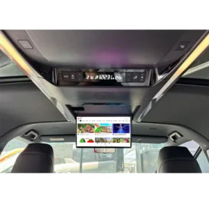 14 Inch Special Car Roof Monitor 4K IPS Flip Down Screen Overhead Mount WiFi Android Youtube Player for TOYOTA Alpard 40 Series Pack of 2