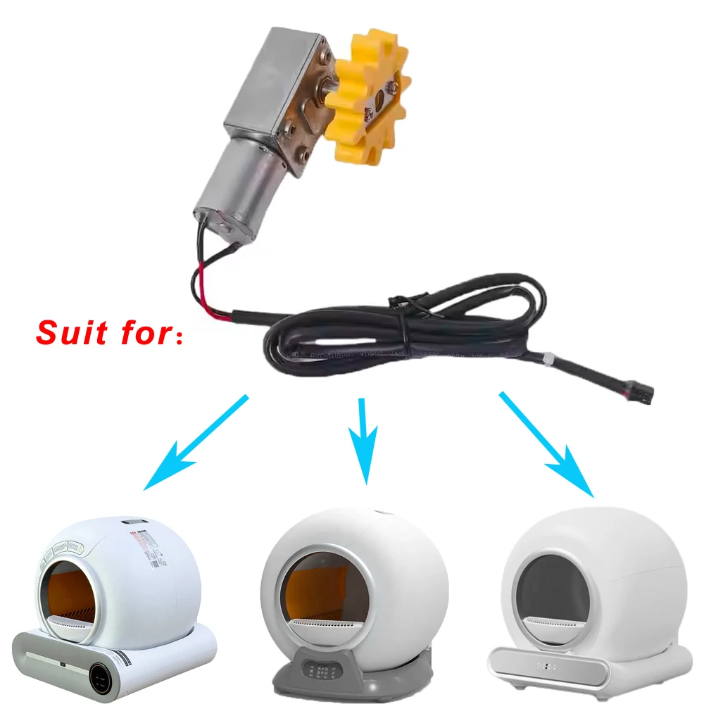 Self-Cleaning Smart Automatic Cat Litter Box Electric Pet Furniture Replace Maintenance Motor Accessories Plastic Replace