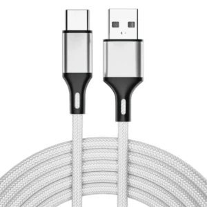 OEM Factory Wholesale Price USB a to TYPE-C Mobile Phone Fast Charging Data Cable 1 Meter 5V2.4A for IPHONE xiaomi Pack of 10