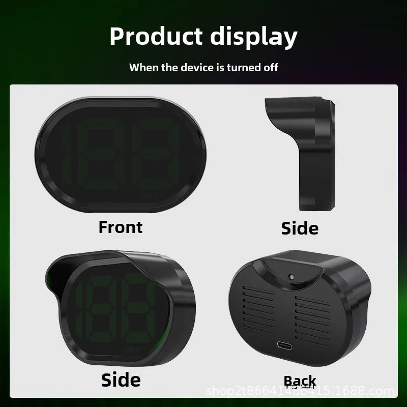 Factory Direct Accurate HUD Car GPS Over Speed Alarm Smart Gauge Head up Displays Universal Speedometer - Image 4