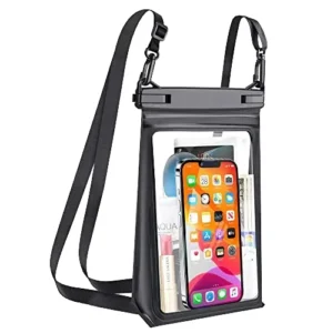Large Capacity IPX8 Waterproof Cell Phone Holster Custom Cellphone Pouch Outdoor Mobile Phone Fundas Plastic Swim Travel Dry Bag Pack of 10