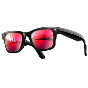 W300 Health Monitoring Smart Glasses with Heart Rate Blood Oxygen Body Temperature Tracking UV Detection Fashion Sunglasses Pack of 2