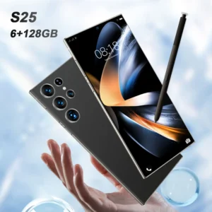 Smartphone 5g Unlocked Phones Factory Wholesale S25 Cellphone 6GB RAM 128GB ROM Mobile Phone