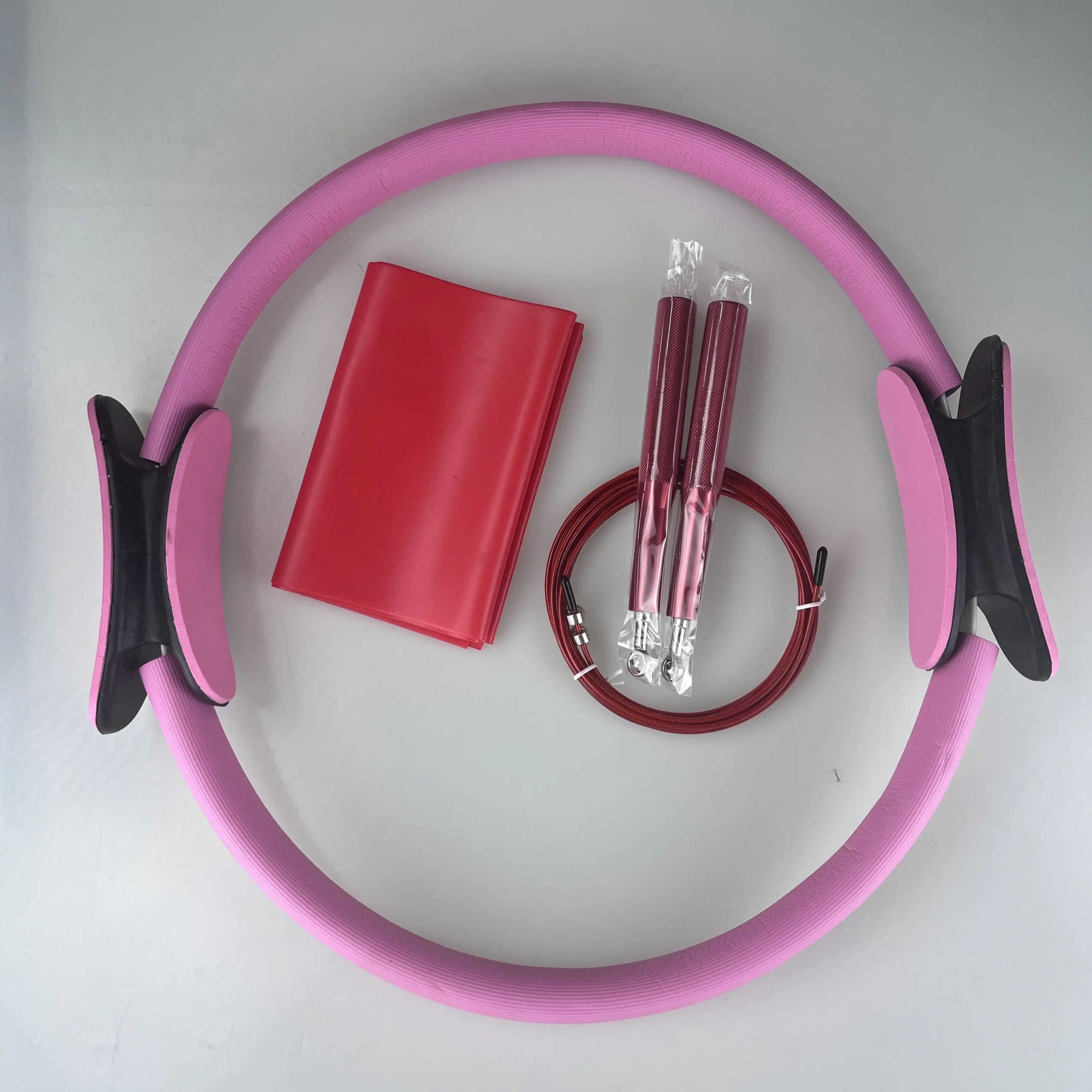 Eco Friendly Home Exercise Gym Equipment 5 Pilates Ring Set Fitness Balance Training Yoga Ball Pilates Ball - Image 4