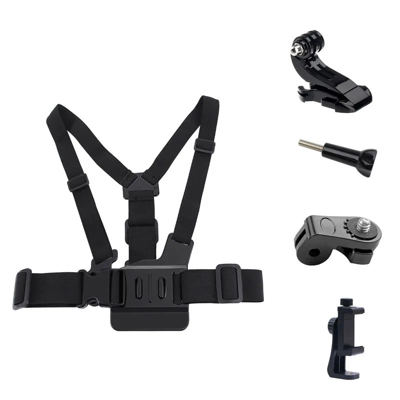 New Chest Strap Mount Phone Clip Bracket for Climbing/skiing/biking 360Degree Rotated for iPhone Huawei Samsung Go/pro Accessory - Image 4