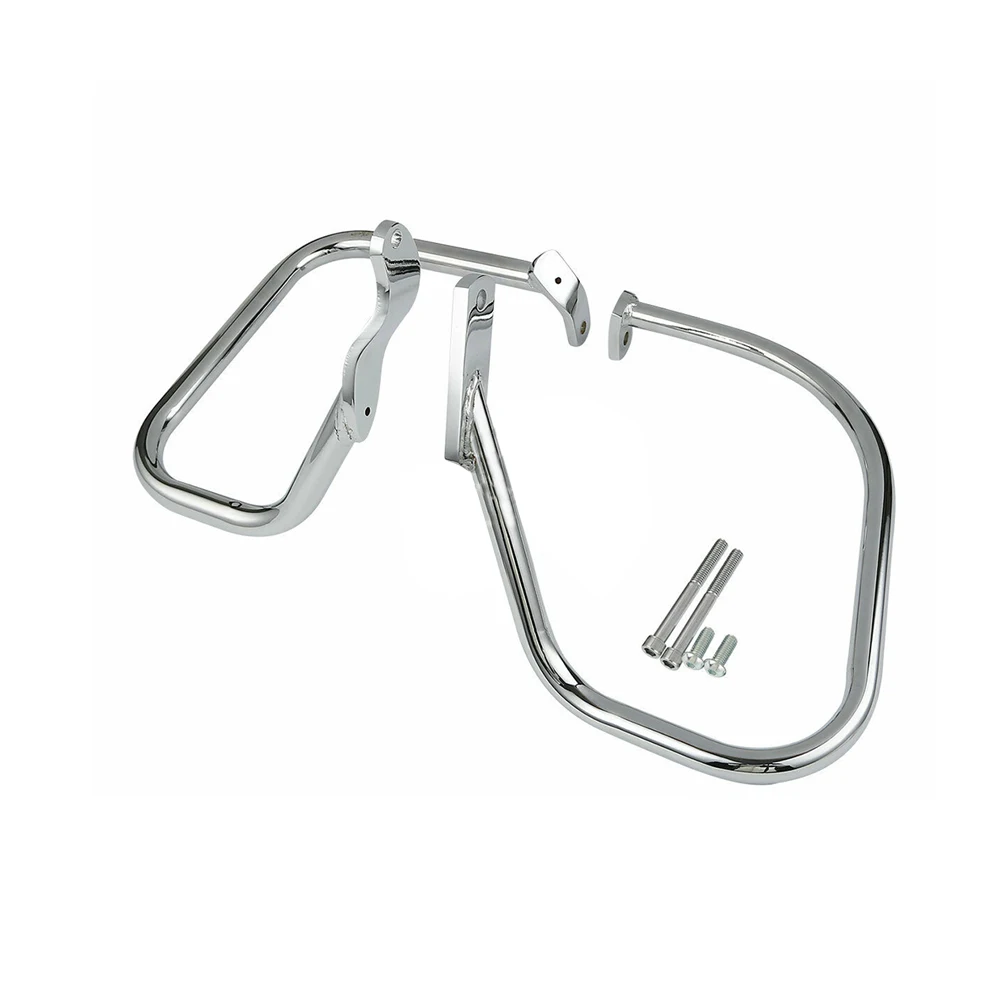 One-stop Service - Ha-rley 00-17 FLST FLSTC 2000-2005 FXSTB Side Impact Bars, Chassis Protectors/bumper Guards/ Crash Bar
