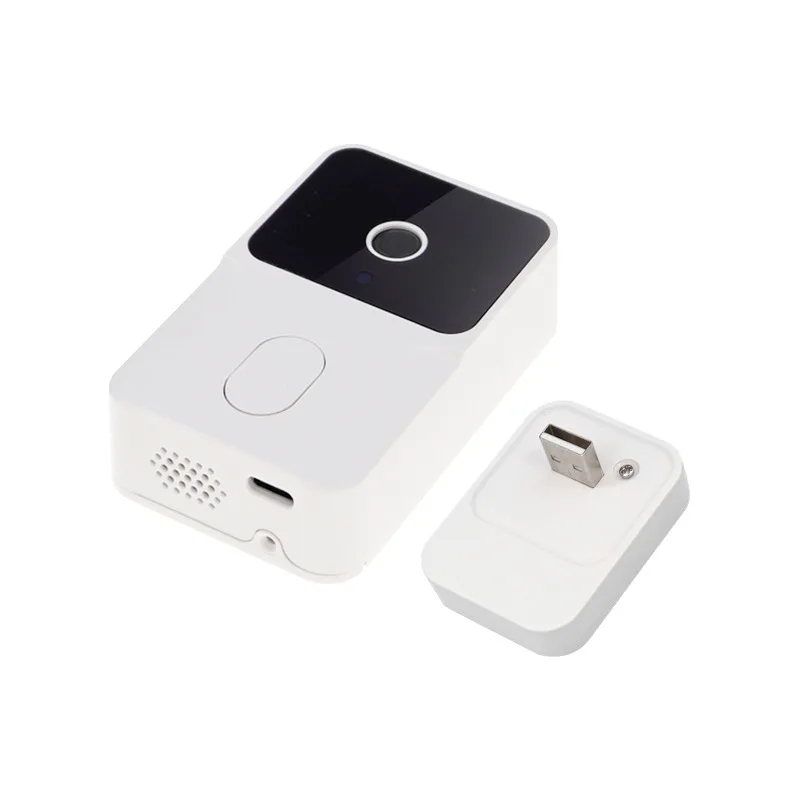 Mini M6 Smart Home Security Wireless Doorbell with Modern Design Powered Alarm Button and Memory Card Data Storage Option Pack of 10 - Image 2