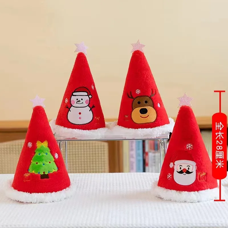 Manufacturer Wholesale 8inch Mini Claw Machine Doll Christmas Tree Glove Stock Hat Plush Toy 4inch Stuffed Animal Toys Keychains - Image 4