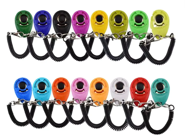 Dog Trainer Clicker Whistle Dog Training Clicker Device Tools Pet Products Dog Accessories Supplies Pack of 20 - Image 2