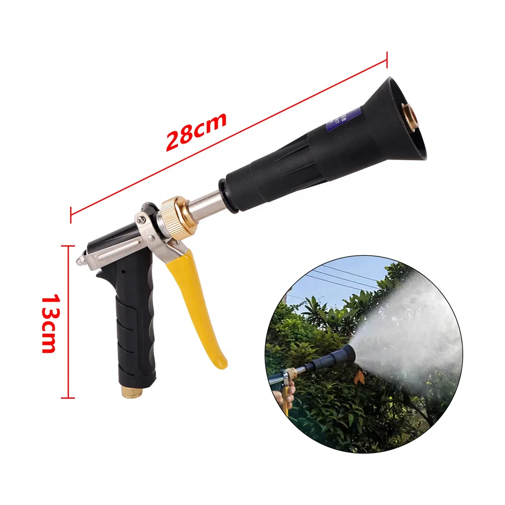 Agricultural High Pressure Sprinkler Garden Irrigation Sprayer Atomizing Watering Nozzle High Pressure Spray Gun Pack of 6
