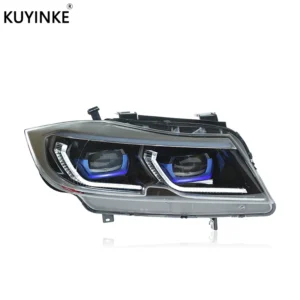 For BMW E90 3 Series E90 Headlight LED Head Lamps Upgrade Durable Front Lights DRL Car Accessories Customized Assembly Pack of 2